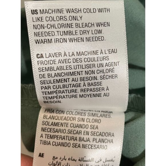 NWT On 34th Trendy Plus Size Pull-on Chino Pants New Pale Sage Size 2X - Picture 9 of 13